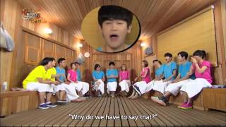 ENG SUB Hyungsik imitates Kwanghee  Happy Together 20141016 [upl. by Verdha865]