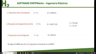 04 EMTPWorks circuito RLC DC [upl. by Trefor]