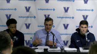 Mens Basketball Dec 1 2019  PostGame Press Conference vs La Salle [upl. by Marian]