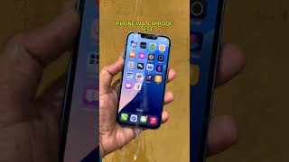 iPhone vs Samsung waterproof testsamsung iphone viralvideo trending trendingshorts [upl. by Awra123]