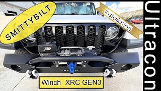 Installing a Smittybilt 95K Winch on Jeep Gladiator  Detailed Guide amp Fairlead Modification [upl. by Terraj]