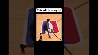 Jalen Green snatching ankles 😂 basketball nba funny edit [upl. by Solhcin]