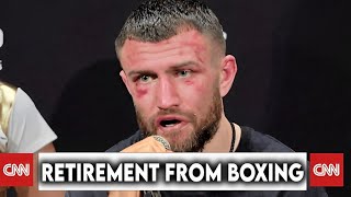 BREAKING NEWSVasiliy Lomachenko Retirement Announcement After George Kambosos Jr FIGHT [upl. by Nibur289]