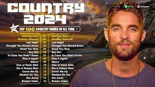 Country Music 2024 Collection  Chris Stapleton Morgan Wallen Luke Bryan Lee Brice Thomas Rhett [upl. by Pippas696]