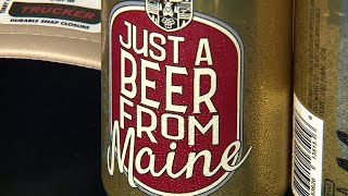 Just a Beer from Maine 2 local businesses team up to launch new brew [upl. by Aronas]