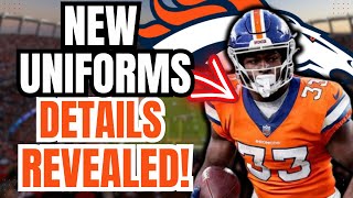 What We Know About the Denver Broncos NEW UNIFORMS for 2024 Season [upl. by Lieno]