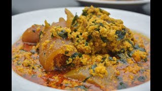 HOW TO MAKE EGUSI SOUP  NIGERIAN EGUSI SOUP  ZEELICIOUS FOODS [upl. by Wain]