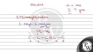 The correct IUPAC name of 2ethyl3pentyne is a 3Methylhexyne4 b 4Ethylpentyne2 c 4 [upl. by Montagna]