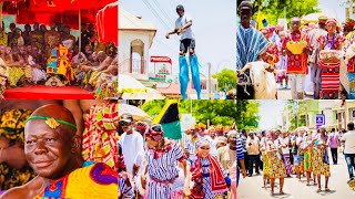 OTUMFUO OBSERVED SPECIAL AWUKUDAE DURBAR IN HONOUR OF AHOHOƆ IN ASANTEMAN [upl. by Dabbs]