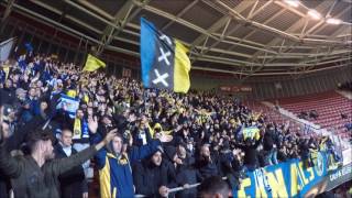 Maccabi Fanatics  Alkmaar Away 201016  אלקאמר חוץ [upl. by Enyala]