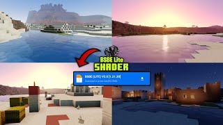 Minecraft BSBE Lite Shaders Mcpe 120121 Shader For Mcpe BSBE Lite Shader  Game Load [upl. by Anabelle859]