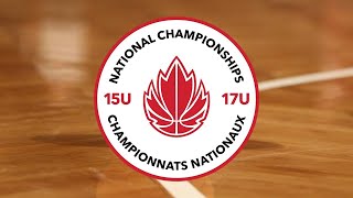 2024 Canada Basketball Nationals 🏀 17U GIRLS Quebec v Ontario Aug 7 2024 [upl. by Odrareg]