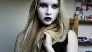 Gothic Barbie Inspired Make Up Tutorial [upl. by Arracat735]