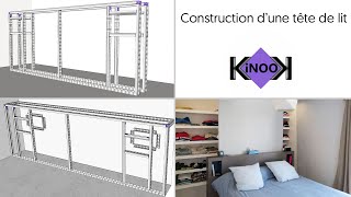 Kinook®  fabrication dune tête de lit [upl. by Aeslehc]