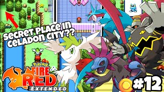 New Place in celadon city 😳 Pokemon Fire Red Extended Ep12 in Hindi gameplay GBA [upl. by Lossa102]