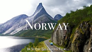 Norway 4K  Scenic Relaxation Film with Calming Music [upl. by Rebekkah]