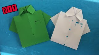 DIY CARTE POUR PAPA ☆ Bricolage fête des pères facile ☆ Pliage amusant ☆ Origami facile [upl. by Proffitt73]