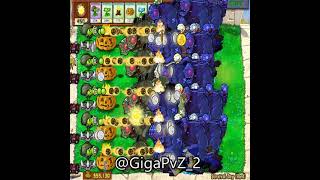 9999 Gatling Pea░▒▓█►─═ 𝙑𝙨 ═─◄█▓▒░ All Garganture Zombies plantsvszombies GatlingPeaPvZ [upl. by Eiramanad]