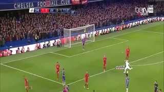 Diego Costa vs Steven Gerrard Fight  Chelsea vs Liverpool 10 HD 2015 [upl. by Dorraj752]