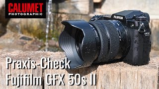 Fujifilm GFX 50s II mit 51 MPMittelformatSensor im PraxisTest [upl. by Lalaj]