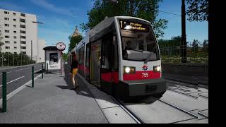 Wieder ein Bug TramSim Vienna 41 [upl. by Knorring790]