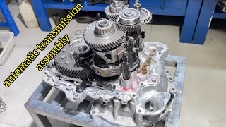 Automatic transmission gearbox assembly autorepairandreviewpoint [upl. by Atekal194]