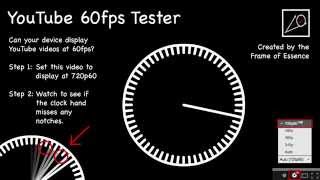 YouTube 60fps Tester [upl. by Enyrhtac339]