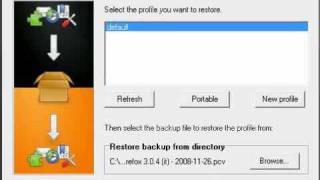 MozBackup Backup amp Restore Mozilla Firefox settings video tutorial [upl. by Earased]