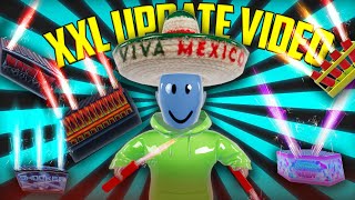 My XXL UPDATE video CRAZY UPDATE in Firework Playground [upl. by Juetta714]