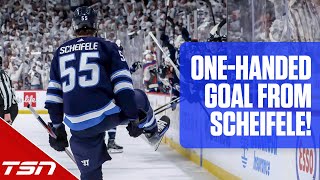 MARK SCHEIFELE SCORES GOAL WITH GORGEOUS ONEHANDED TIP [upl. by Berck]