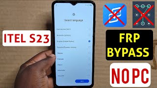 Itel S665L Frp Bypass Android 12  Itel S23 Google Account Remove Without Pc [upl. by Vladamar]