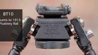 Atlas BT10 Series Bipod Tutorial [upl. by Intruok]