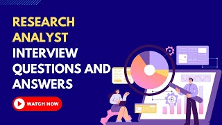 Research Analyst Interview Questions and Answers [upl. by Mikihisa]