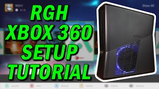 How To Set Up Your RGH Xbox 360 Aurora Dashlaunch XeXMenu [upl. by Ikram681]