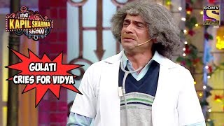 Dr Mashoor Gulati Cries For Vidya Balan  The Kapil Sharma Show [upl. by Tteragram524]