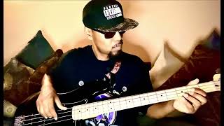 Warning Explicit Lyrics “Straight Up Menace”  MC Eiht Bass Cover [upl. by Nico]