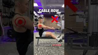 Proper Way to Do Cable Rows – Maximize Your Back Gains [upl. by Adnolor]