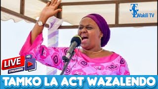 🔴LIVETamko la ACT Wazalendo Yaliyojiri Uchaguzi Serikali za Mitaa [upl. by Nievelt452]