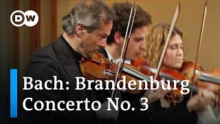 Bach Brandenburg Concerto No 3  Claudio Abbado amp the Orchestra Mozart [upl. by Enilav119]