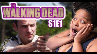 finally watching THE WALKING DEAD  Season 1 Episode 1 REACTION FIRST TIME WATCHING [upl. by Tebor]