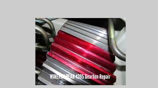 WINERGY PEAB 4395 Gearbox Repair [upl. by Hotze196]