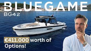 Inside the Bluegame BG42 Yacht for Sale Walkthrough Tour [upl. by Gillie]