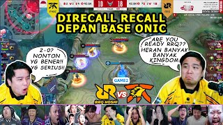 REAKSI LER MARSHA OZAWA LIAT RRQ VS ONIC GAME 2 REACTION STREAMER FNATIC ONIC vs RRQ HOSHI MPLIDS14 [upl. by Divadnahtanoj]