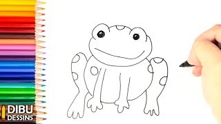 Comment dessiner une Grenouille  Dessin de Grenouille [upl. by Payton]