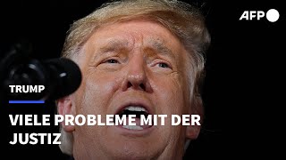 Im Überblick Trumps Justizprobleme  AFP [upl. by Wymore]