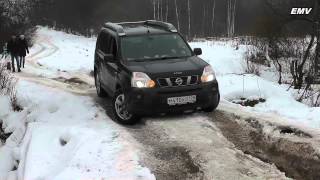 Nissan XTrail на Гремячем ключе 070114 xtrailclubru Паркетный оффроад [upl. by Allie]