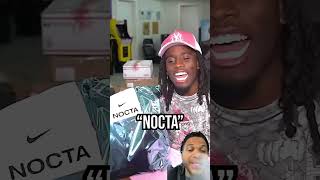 DRAKE SENDS NIKE KOCTA FLEECE TO KAI CENAT amp RAY 🤯😳‼️ kaicenatfunnymoments drake youtubeshorts [upl. by Assirrec]