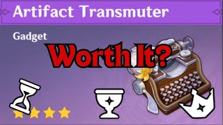 Is The Artifact Transmuter Worth It  Genshin Impact 50 [upl. by Wolfram]