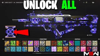 How to UNLOCK ALL NEW CAMOS in SEASON 3 Reloaded Unlock ALL for CONSOLE [upl. by Kenzi924]