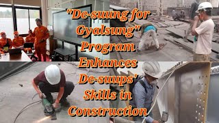 quotDesuung for Gyalsungquot Program Enhances Desuups Skills in Construction  Bhutan News  Bhutan [upl. by Maletta]